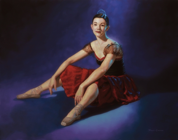 Portrait of Mila a ballerina